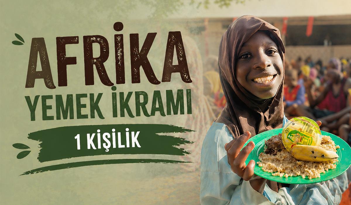 Afrika Yemek 1 Kişilik